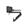 Perfil de la Logitech C925e con soporte ajustable para colocar la cámara correctamente sobre monitor o laptop